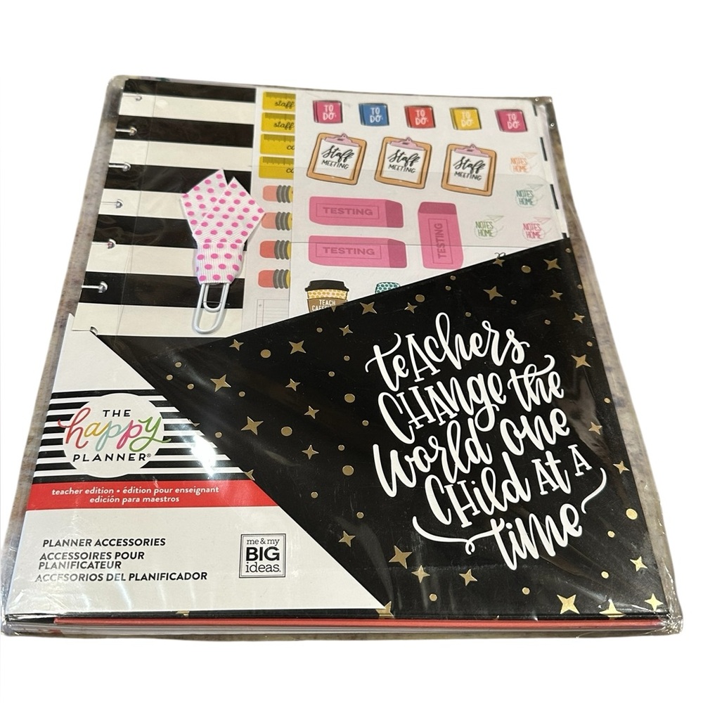 The Happy Planner Teacher Edition Big Planner Accessories Pack